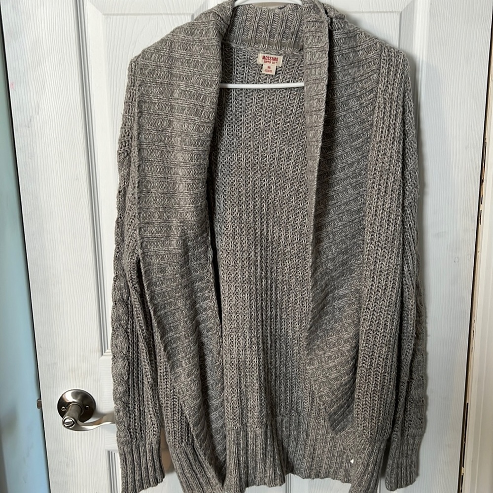 Cowl neck cardigan